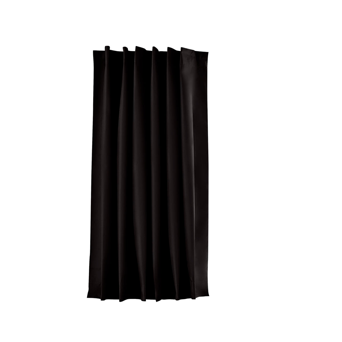 Amazon Basics Portable Blackout Curtain Shade with Suction Cups, 50" x 78", 1-Pack, Black