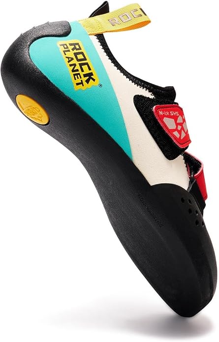 Climbing Shoes Men Lightweight Strong Anti-Slip Indoor Outdoor Rock Climbing Gym Training Beginner to Pro Performance