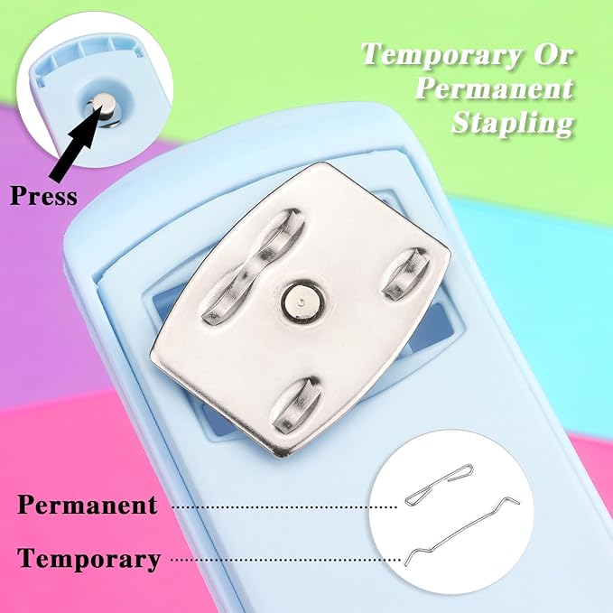 Tamaki Stapler, Office Stapler, Staplers for Desk(Blue)