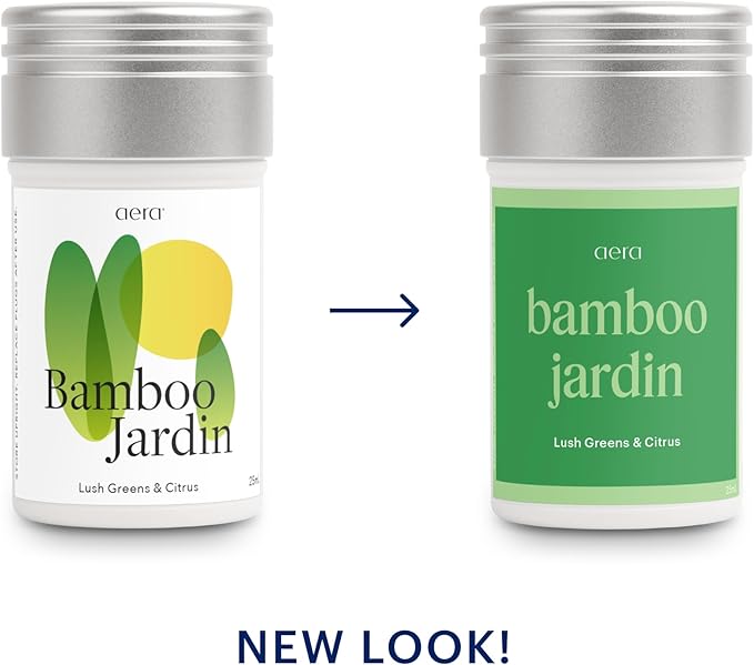 Aera Bamboo Jardin - Essential Oil for Home - Garden Fragrance - Notes of Lush Greens and Citrus - Scent Refill - Works with The Aera Diffuser