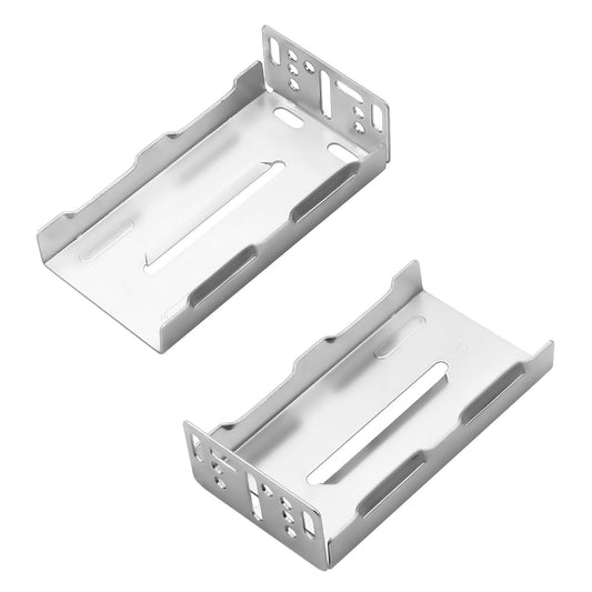 Probrico 10 Pairs Rear Mounting Brackets for Drawer Slides, Cabinet Drawer Sockets Brackets for Face Frame Cabinets for 1.77 inch (45mm) Width Drawer Gildes