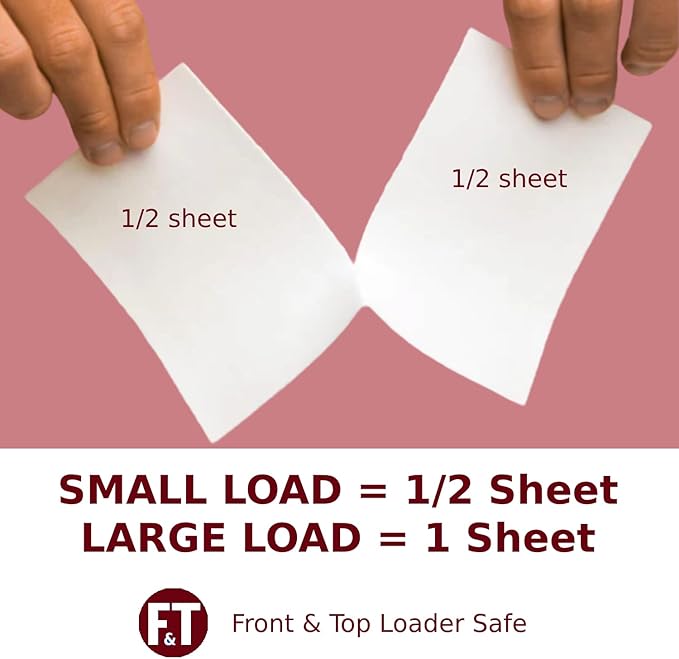 Lucent Globe Laundry Detergent Sheets - Pre-Measured Laundry Sheets - Powerful Stain Removal - Gentle on Skin & Fabrics - Works in All Washers - Convenient. (Christmas Spice Fabric Softener)