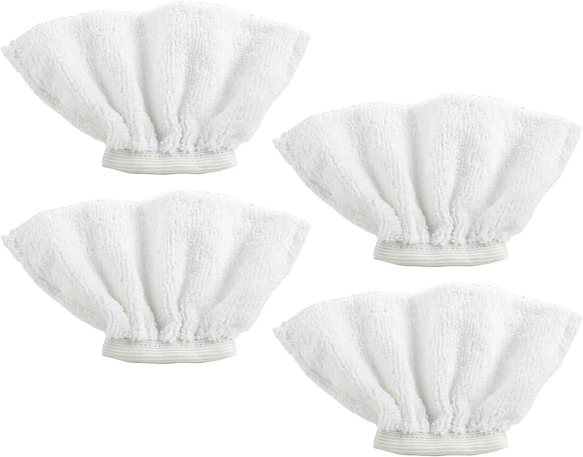 4Pack Microfiber Cloths for Handheld Steam Cleaner Compatible with Bissell Steam Shot, Comforday, PurSteam, Wagner Spraytech, Universal Washable Steam Cleaner Accessories (4)