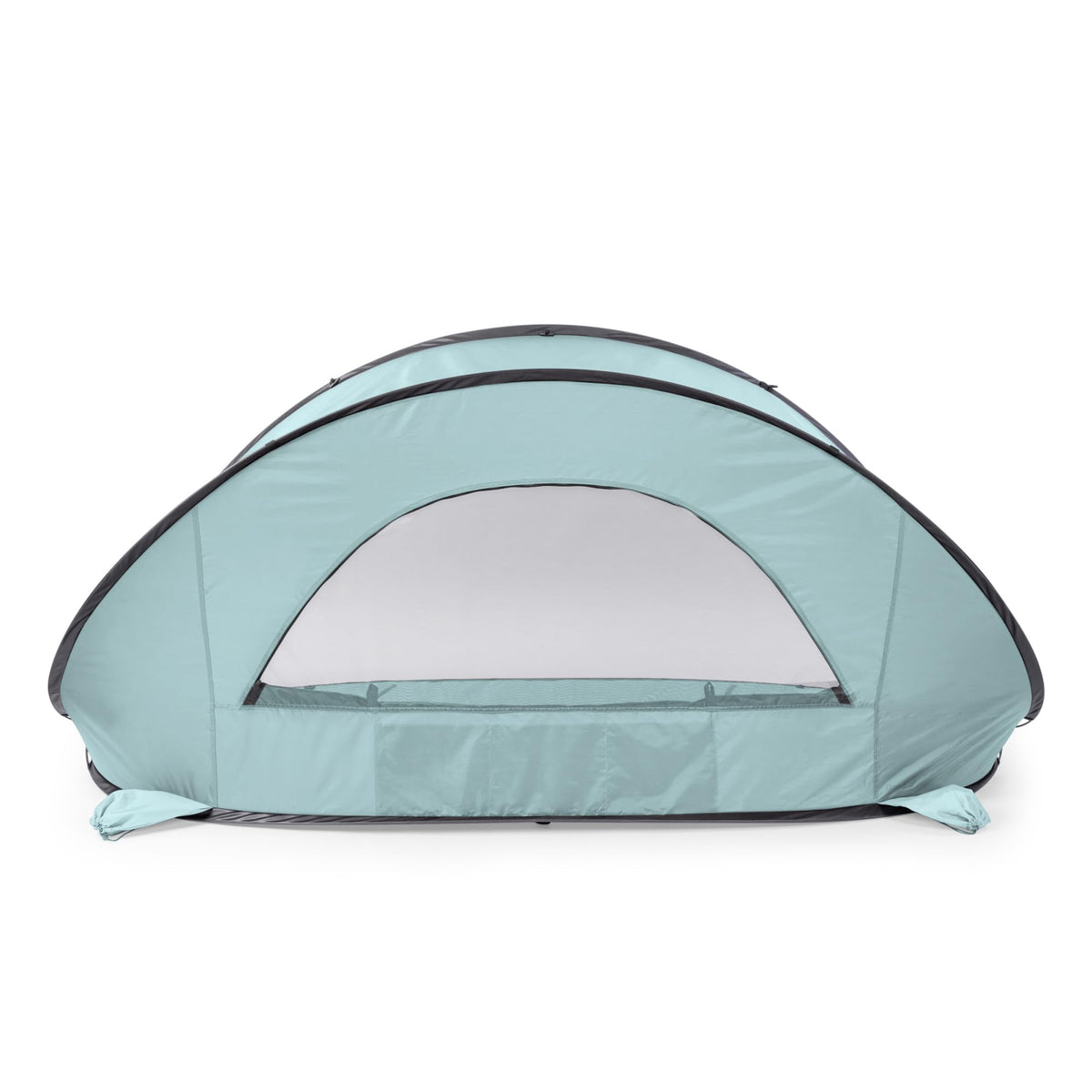 PICNIC TIME Manta Portable Beach Tent, Pop Up Tent, Beach Sun Shelter Pop Up, Beach Umbrella (Light Blue)