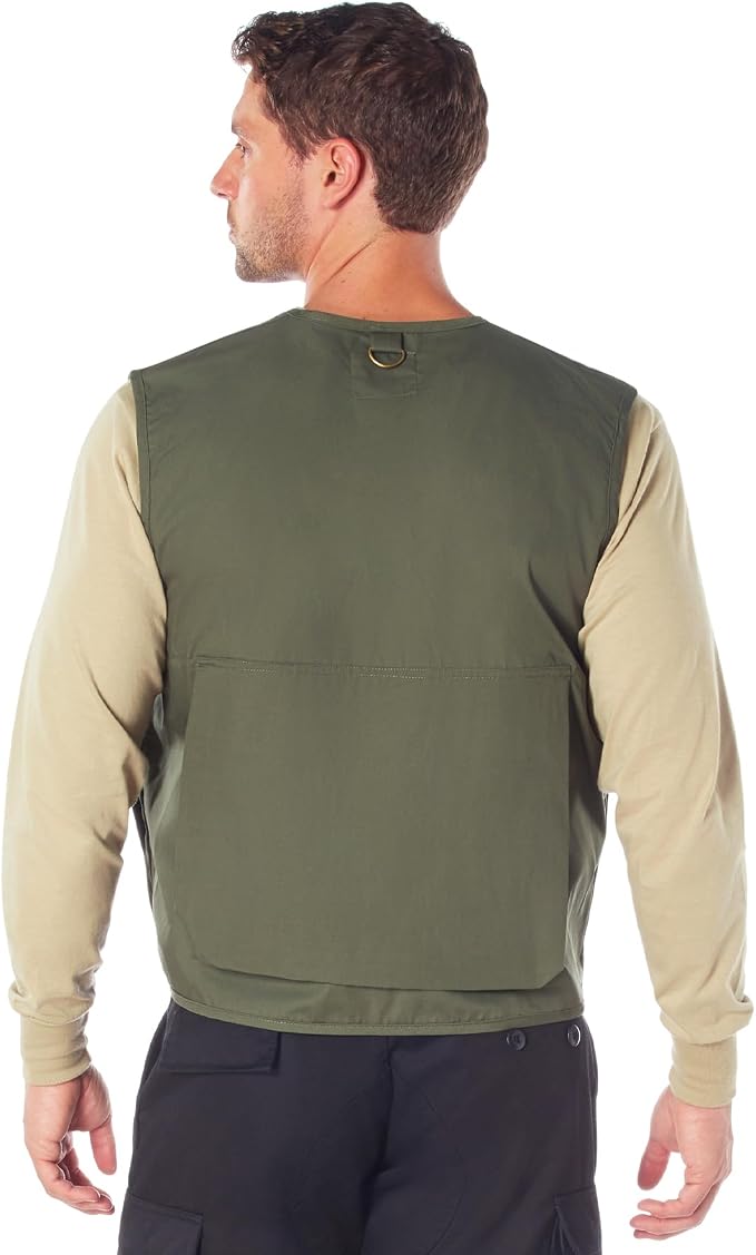 Rothco Uncle Milty Travel Vest - Outdoor Fishing Camping 17 Cargo Pocket Jacket