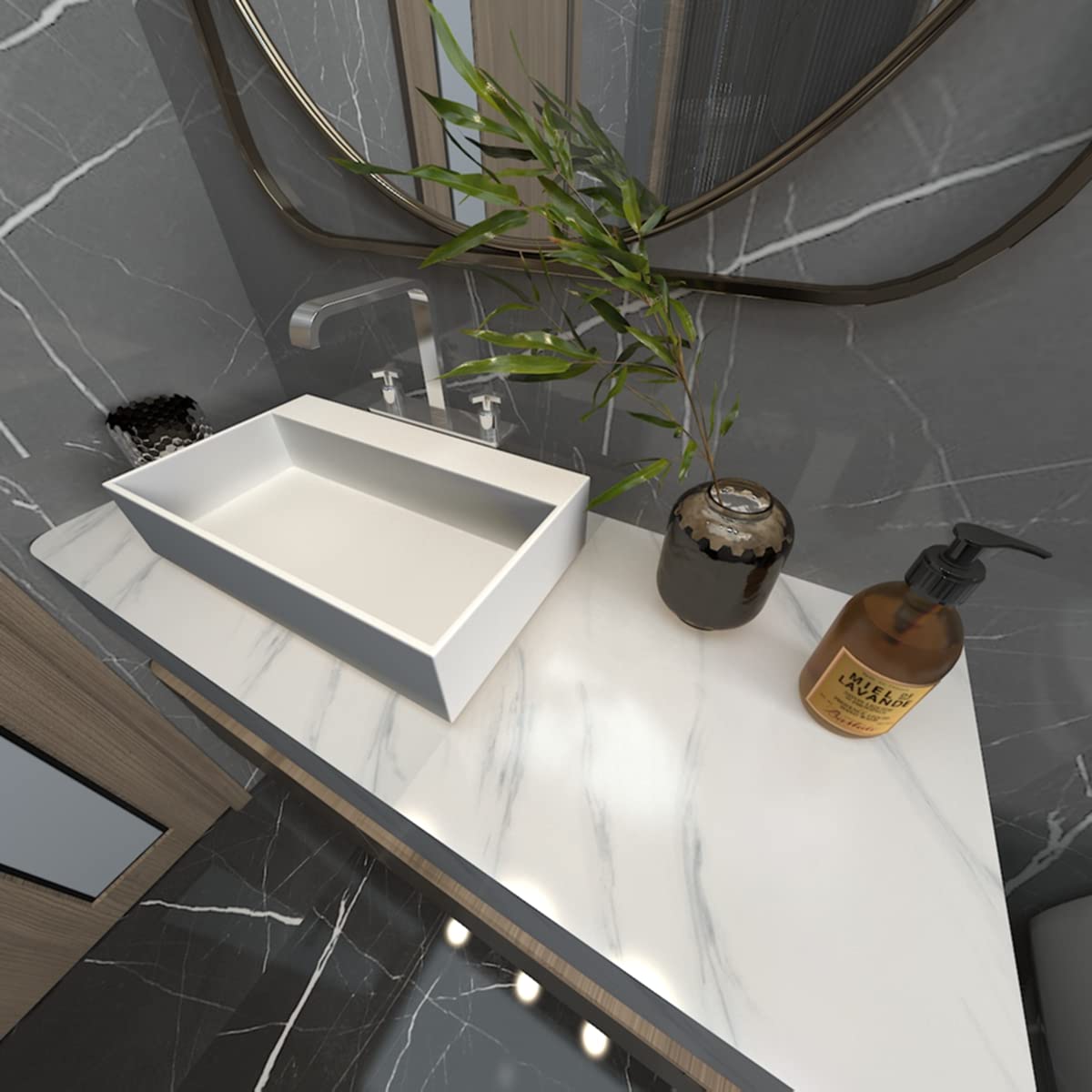 White Marble Contact Paper Textured Beige White Granite Wallpaper Peel Stick Countertop Contact Paper Removable Waterproof Adhesive Paper Thick Shiny Marble Look Wall Paper Kitchen Table Vinyl Wrap