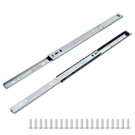 Coshar 13-Inch Drawer Slides Heavy Duty Full Extension Drawer Track with Ball Bearing Side Mount Drawer Rails for Dresser, Cabinet, Kitchen(1 Pair)