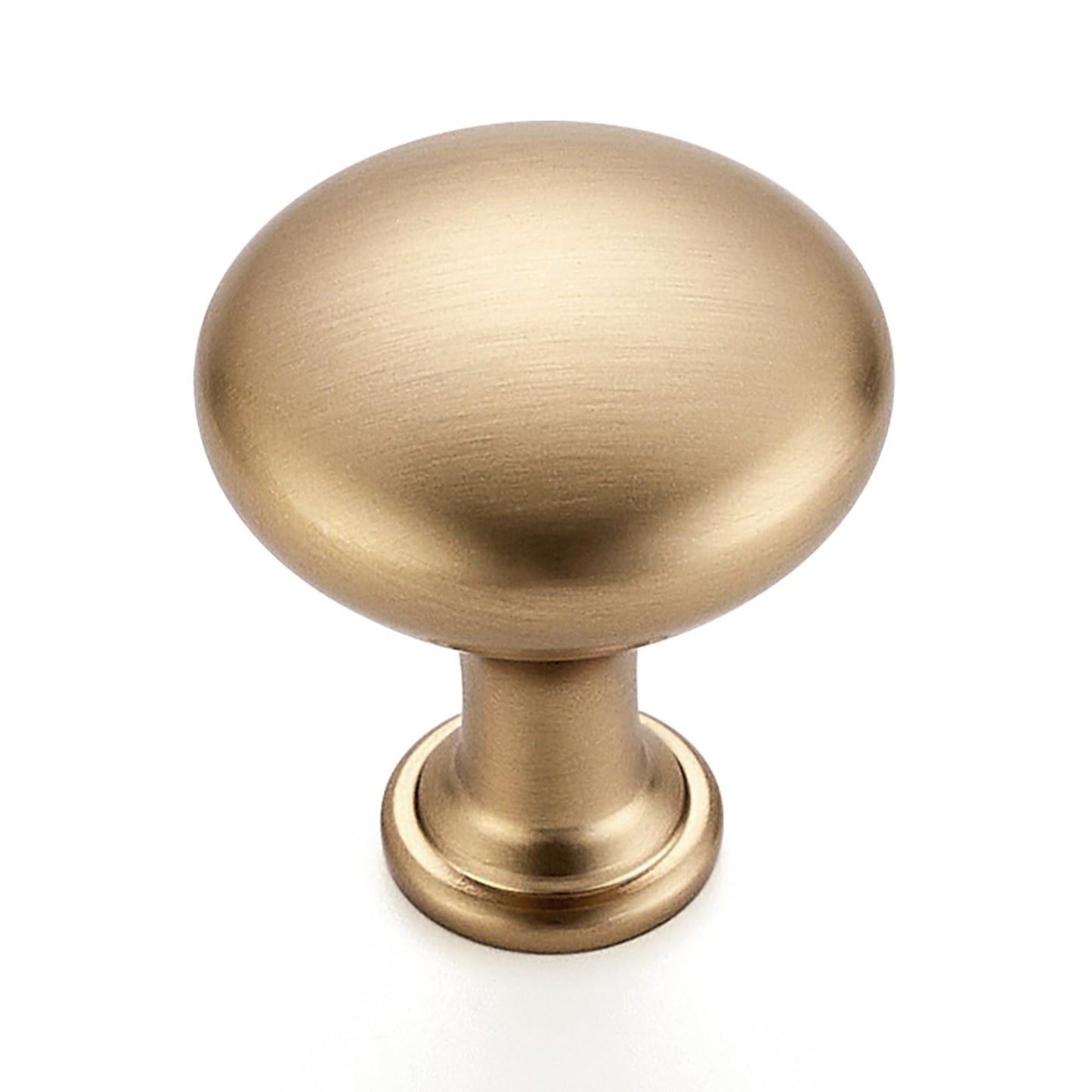 Ravinte 30 Pack 1 Inch Diameter Champagne Bronze Mini Round Solid Kitchen Cabinet Knobs Drawer Pulls for Dresser Closet Door Knobs Drawer Cabinets