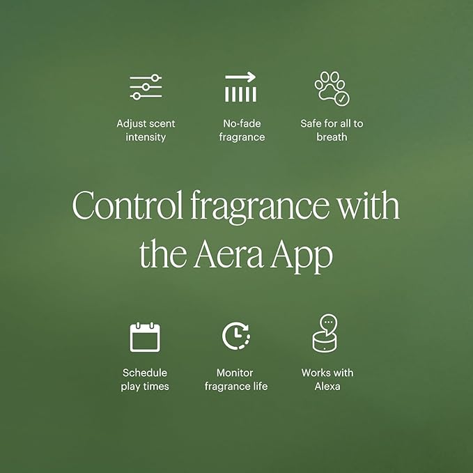 Aera Lavender - Essential Oil for Home - Calming and Meditative Fragrance - Notes of Lavender, Chamomile and Cedar Leaf- Scent Refill - Works with the Aera Diffuser