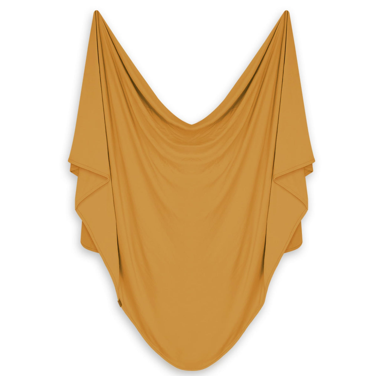 K E L O R Luxury Cooling Travel Blanket - Stretchy, Lightweight Soft & Breathable Shawl Wraps for Women | Easy-Care, Perfect for Travel, Airplane Blanket or Women Shawl(Golden, Single-Sided)