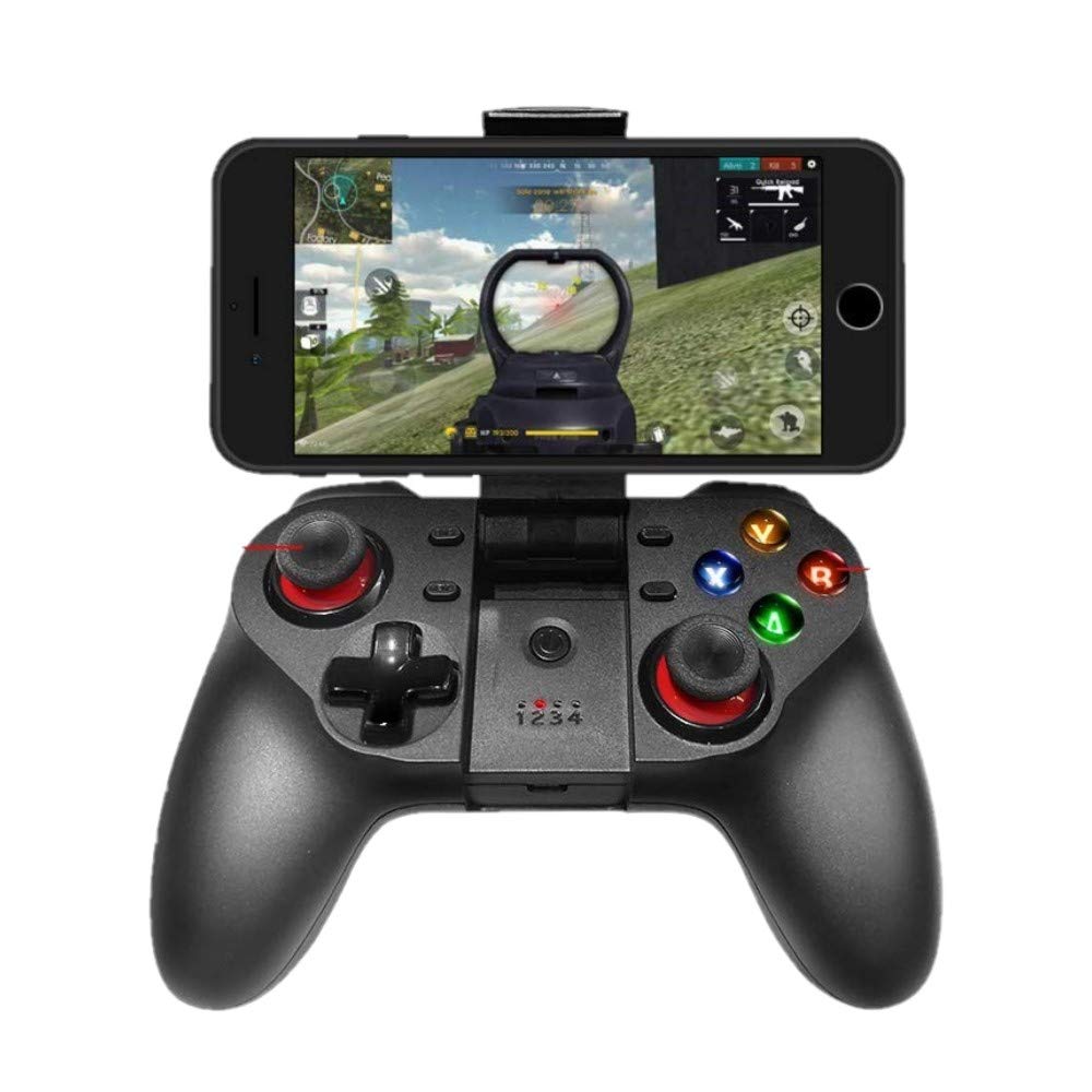 TECGAMER Mobile Game Controller, Wireless Bluetooth Gamepad Joystick Multimedia Game Controller Compatible with Android Windows PC, Perfect for the most games-NO SUPPORTING IOS 13.4 or above