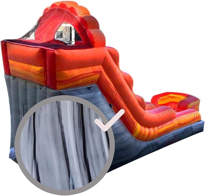 SX-69 Vinyl Repair Kit | Inflatable Bounce House Repair Kit | Includes 4 Ounce Adhesive and Vinyl Roll | for Flexible, Waterproof Repairs of Tears, Punctures, and Holes