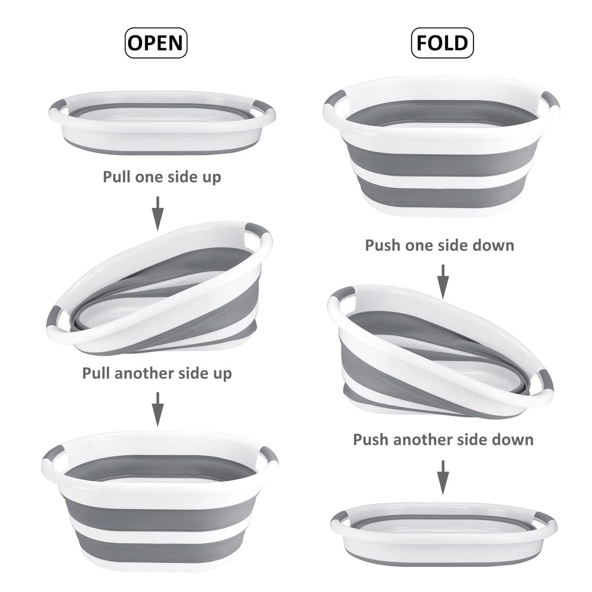 ddLUCK Multi-Functional Collapsible Pet Bathtub, Cat Bathtub Portable Indoor Outdoor Foldable Washing Tub Bathing Tub Small Pets Bathtub for Puppy Small Cats