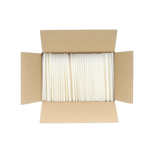 ASA Full Size Hot Glue Sticks for Glue Gun - 7/16" x 10" | High-Strength Hot Gun Sticks Adhesive for Corrugated Materials | Industrial Grade for Packaging & Woodworking | Pack of 472