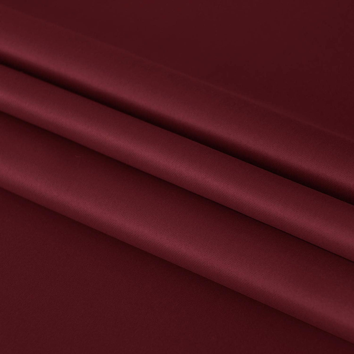 DWCN French Door Curtains - Rod Pocket Thermal Blackout Panel for Glass Window, Kitchen and Patio - Privacy, 25 X 80 Inches Long, 1 Panel With Tieback, Burgundy