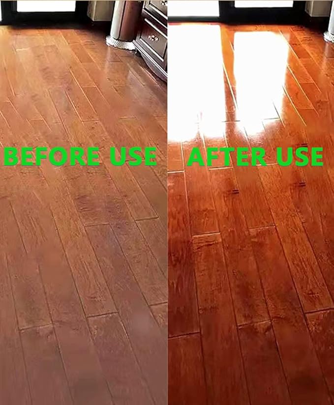 Hardwood Floor Cleaner Refill Fresh Scent 60 Sheets Eco Friendly Biodegradable Cruelty-Free Liquidles Light-weight Plastic Free No Leak Perfect for Mop Buckets