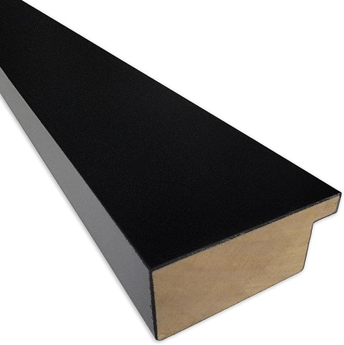 Amanti Art Natural Cork Board for Wall, 27x39 Vision Board with Black Wood Frame, Large Corkboard Office Decor for Home Organization, Modern Contemporary Corkboard Pinboard to display items for home