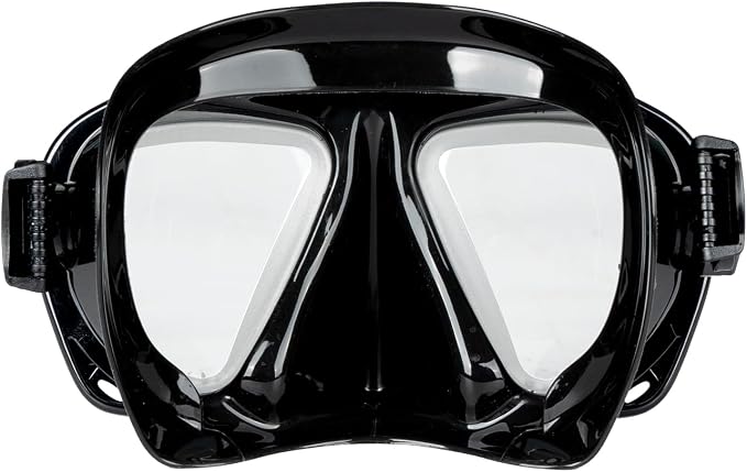 Hyperopia Diving Mask, +2.0 to +5.0 Farsighted Presbyopia Snorkel Mask, Tempered Glass Lens, Anti-Fog Leakproof Silicone Seal for Men Women Underwater Vision