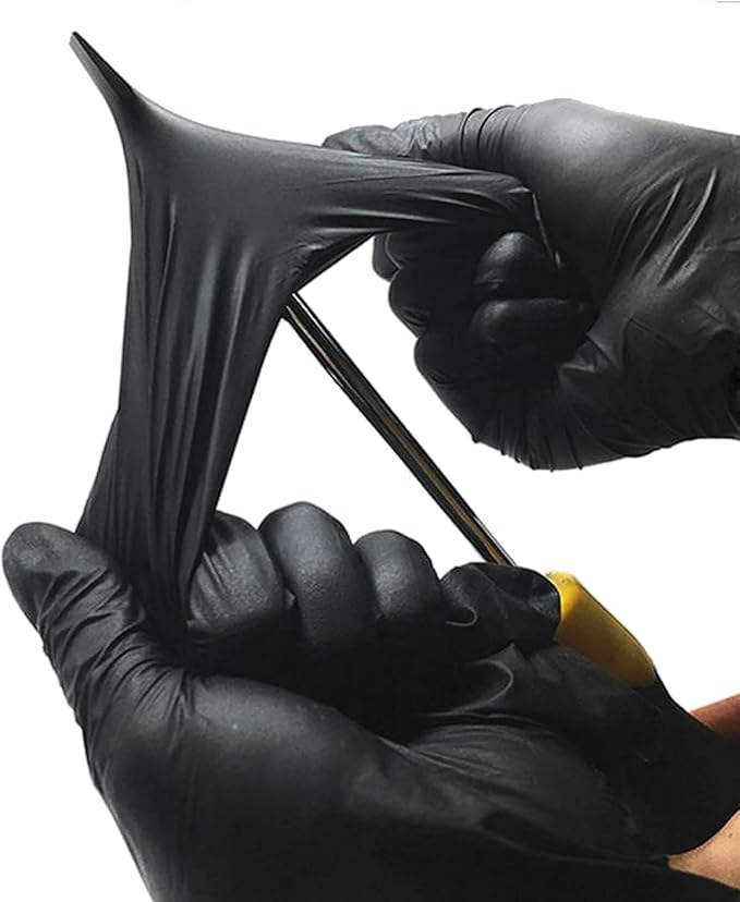 5R Nitrile Gloves,Disposable Gloves,No Latex,No Powder,Texture,Safe Working Gloves