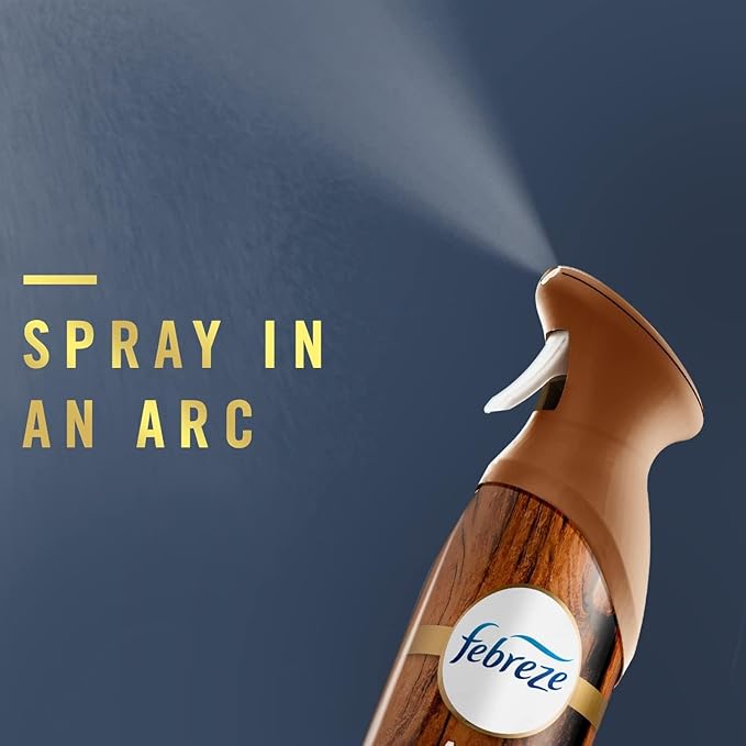 Febreze Air Mist Air Freshener Spray, Odor-Fighting Room Spray, Air Fresheners for Home and Bathroom and Kitchen, Aerosol Can, Ocean Scent, 8.8oz, 3 Count