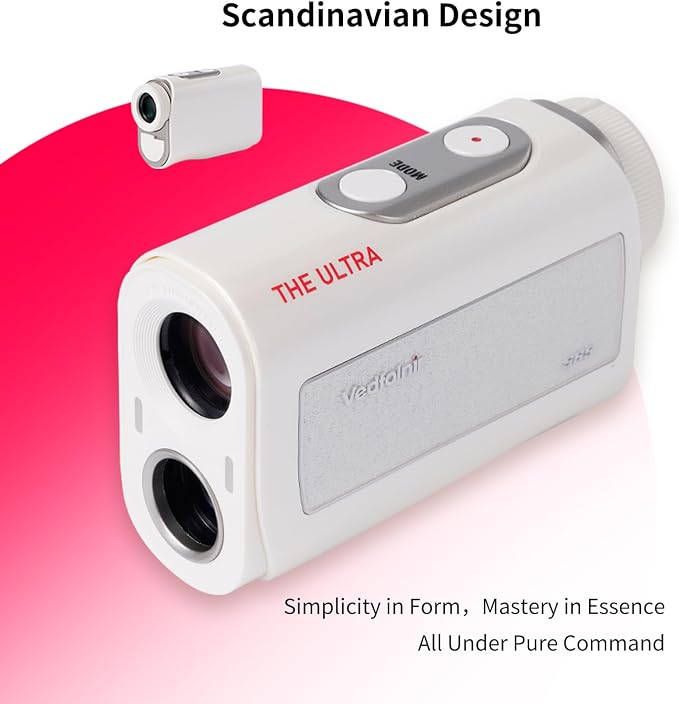 2026 Vedfolnir All New Flagship S65 Ultra/S65 Standard Golf Rangefinder, LPGA Tour Player's/DP World Tour Player's Choice, Scandinavian Design, Smart Flag-Locking Tech, Slope Compensation/Switch