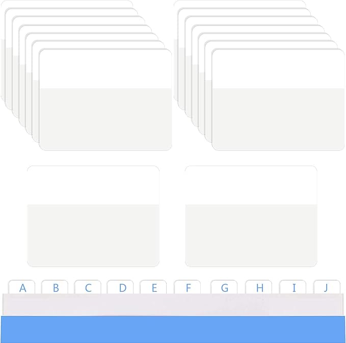Sticky Index Tabs Page Marker Pop-up Page Flags Notes Tabs, 1.6 x 2 Inch, White (400 Pieces)