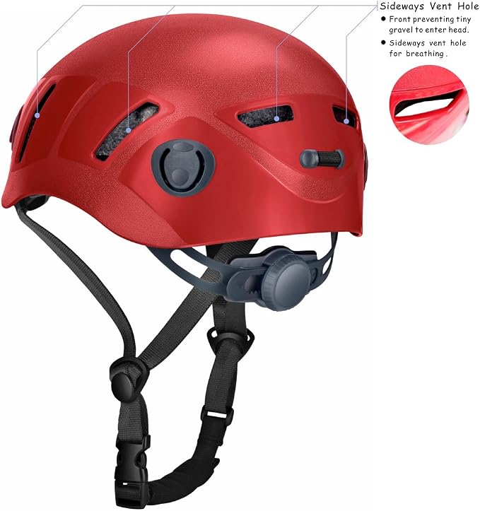 Tontron Adult Hiking Climbing Caving Work Helmet