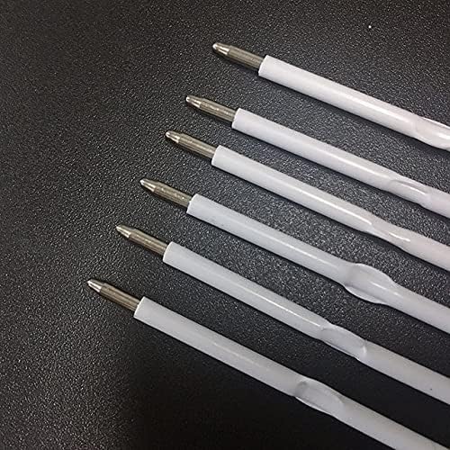 20 pcs 1mm Blue Color Replaceable Ballpoint Pen Refill School Office Supplies(4.2 inch)
