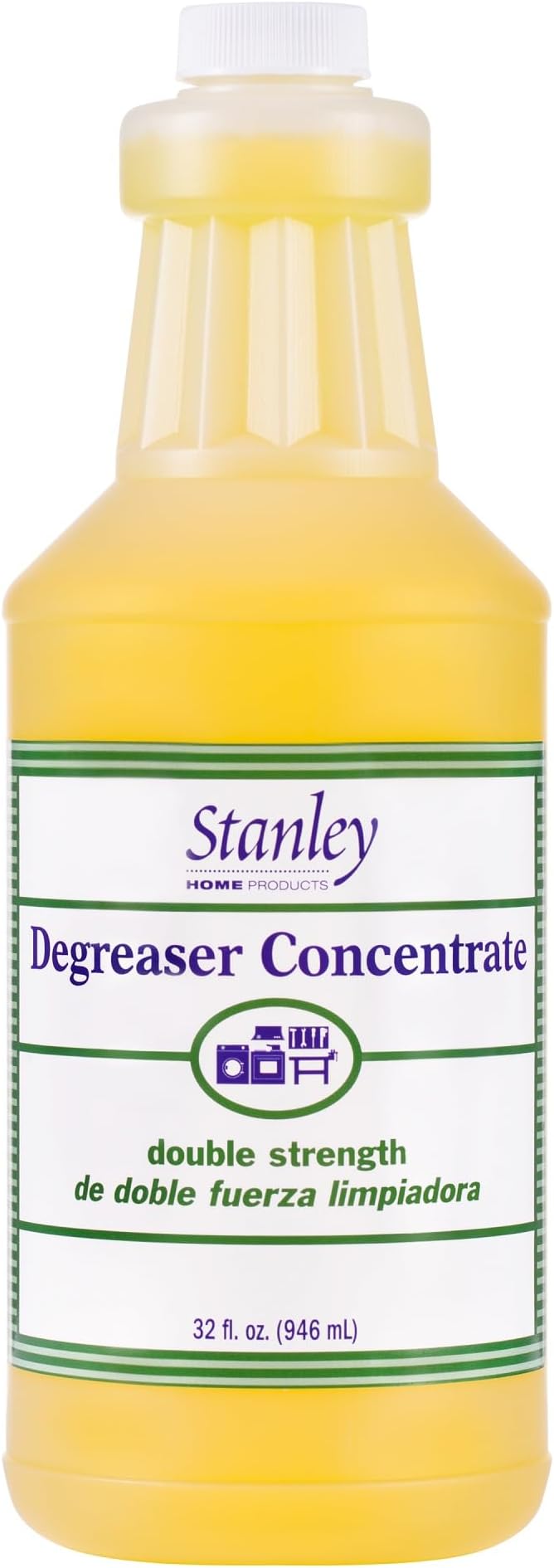 STANLEY HOME PRODUCTS Degreaser Concentrate - Makes 64 Gallons - Removes Stubborn Grease & Grime - Multipurpose Cleaner for Home & Commercial Use