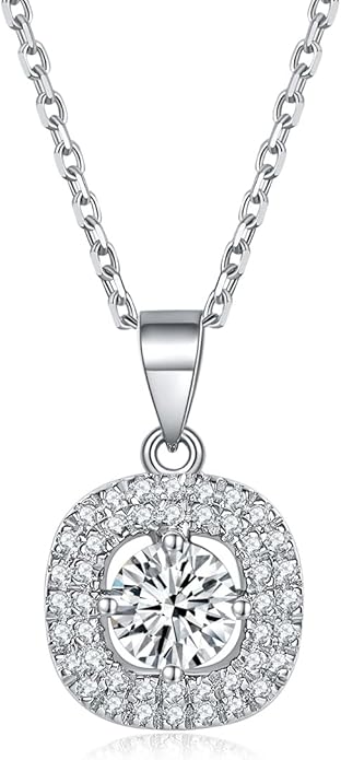 14K Gold White Moissanite Earrings Necklace Gemstone Ring Set, Women's Luxury Three-Piece Jewelry Set, Classic White Diamond-Inspired Design for Formal Events
