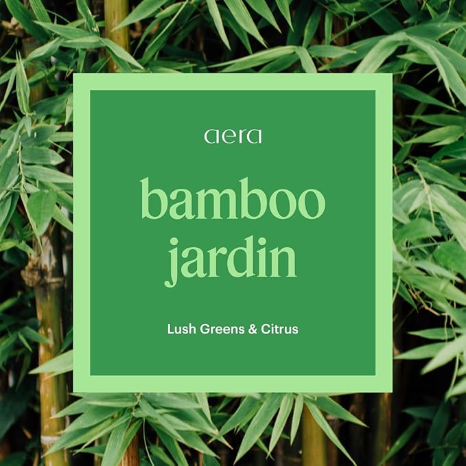 Aera Bamboo Jardin - Essential Oil for Home - Garden Fragrance - Notes of Lush Greens and Citrus - Scent Refill - Works with The Aera Diffuser