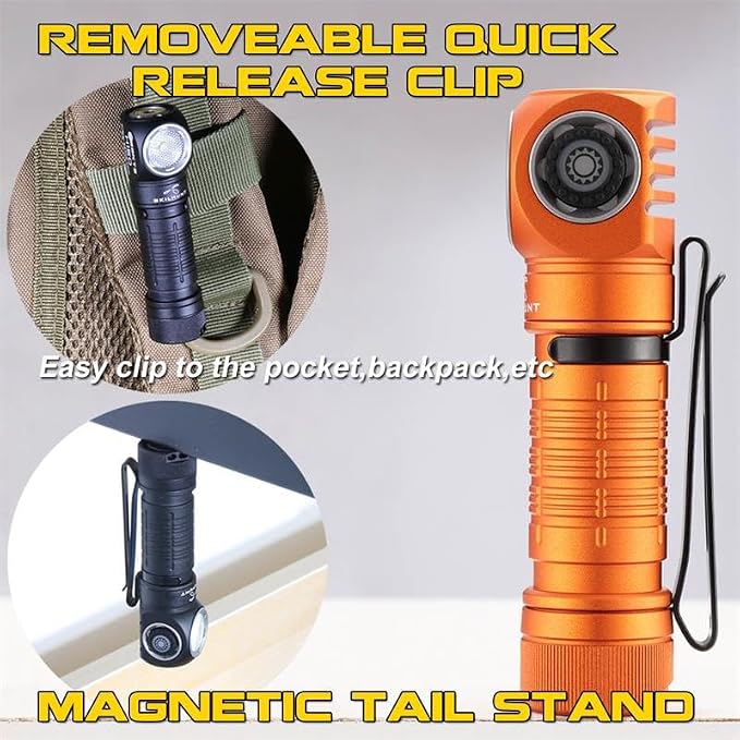 H150 Compact USB Magnetic LED Headlamp, Rechargeable EDC Light for Camping, Running, Hiking, Outdoor (Blue, High CRI Neutral White)
