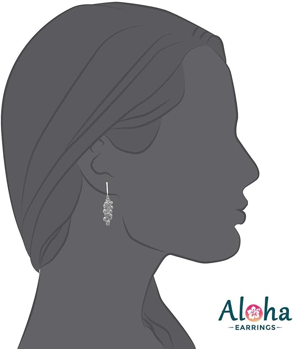 Silver Clip On Earrings For Women, They Look Pierced, Don't Pinch & Won't Fall Off, Hypoallergenic & Lightweight