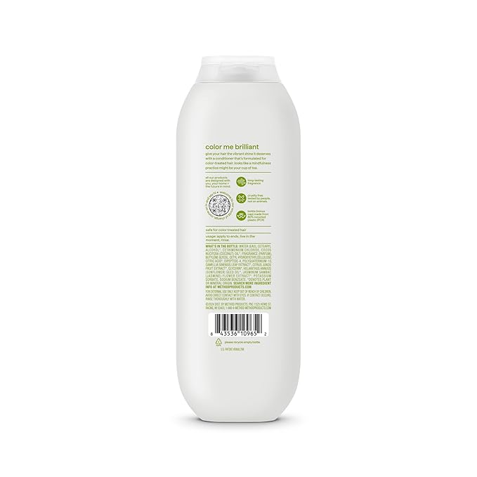 Method Color Protect Conditioner, Mindful Matcha, Matcha + Yuzu + Jasmine notes, 13.5oz