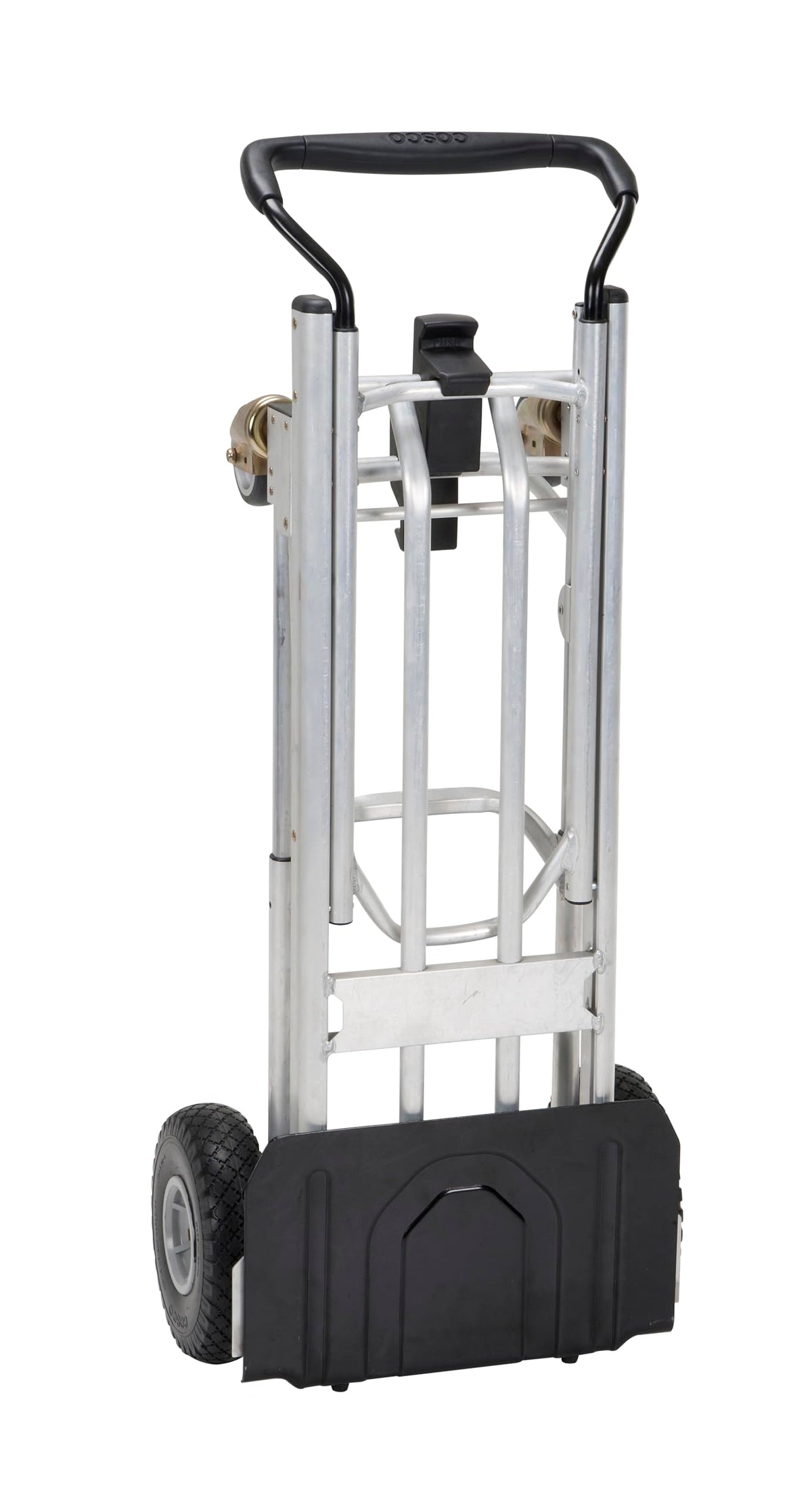 COSCO 4-in-1 Folding Series Hand Truck with Flat-Free Wheels