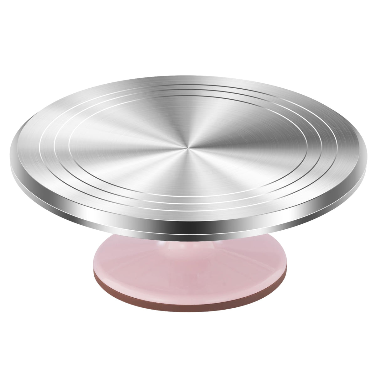 Kootek Aluminium Alloy Revolving Cake Stand 12 Inch Rotating Cake Turntable for Cake, Cupcake Decorating Supplies for Mother's Day