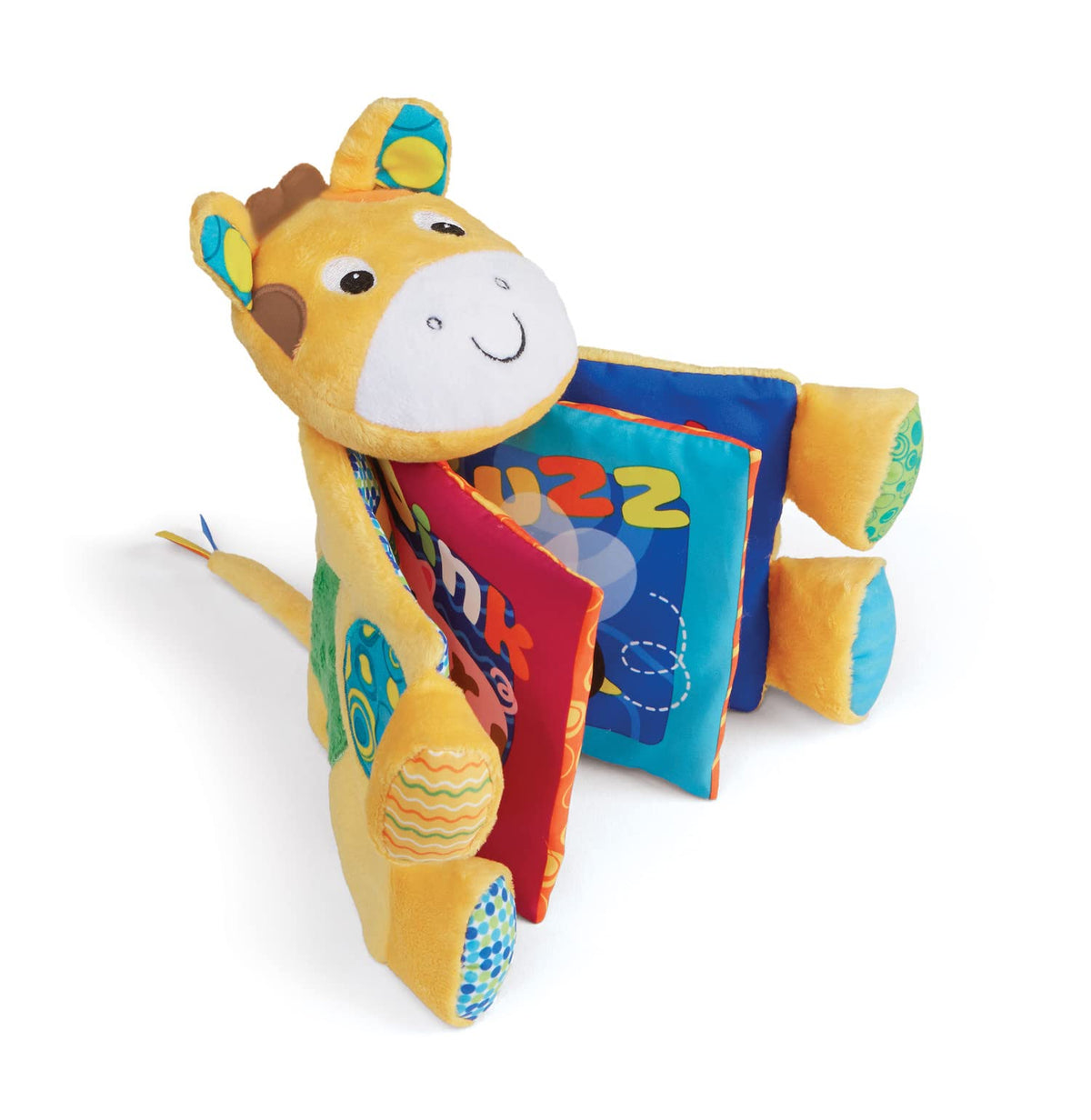Kidoozie Farm Friends Crinkle Book Toy - A Fun and Educational Toy for Your Little One Ages 3 to 18 Months - Machine Washable - Encourages Sensory Exploration and Early Learning!