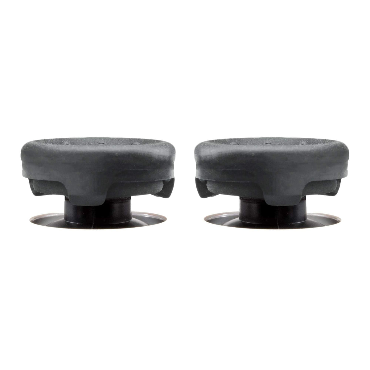 KontrolFreek Alpha Performance Thumbsticks for PlayStation 4 (PS4) and PlayStation 5 (PS5) Controller | 2 Low-Rise Concave | Black