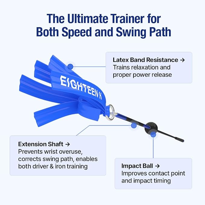 Fast Swing Golf Trainer Speed Distance Training Aid for Long Drives Pro Heoseok