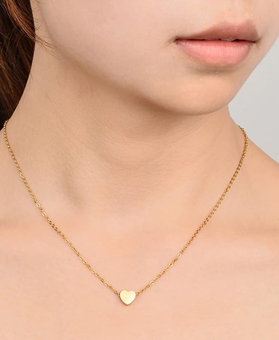 12pcs Chain Gold Bead Necklace Coin Moon Star Pearl Pendant Chain Choker Multilayer Necklace Leather Cord Set for Women Men Adjustable Gold Tone