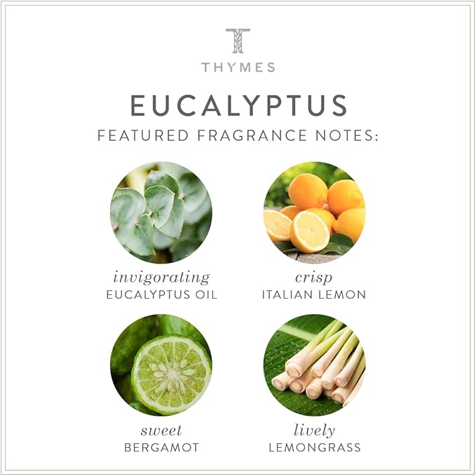 Thymes Eucalyptus Pura Smart Home Plug-in Diffuser Refills - Pack of 2