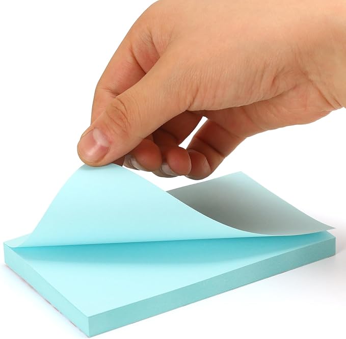 960 Sheets 3x5 Inches Large Sticky Notes,Self-Stick Post Stickies Colorful Super Sticking Power Memo Pads for Teacher Supply,School and Office