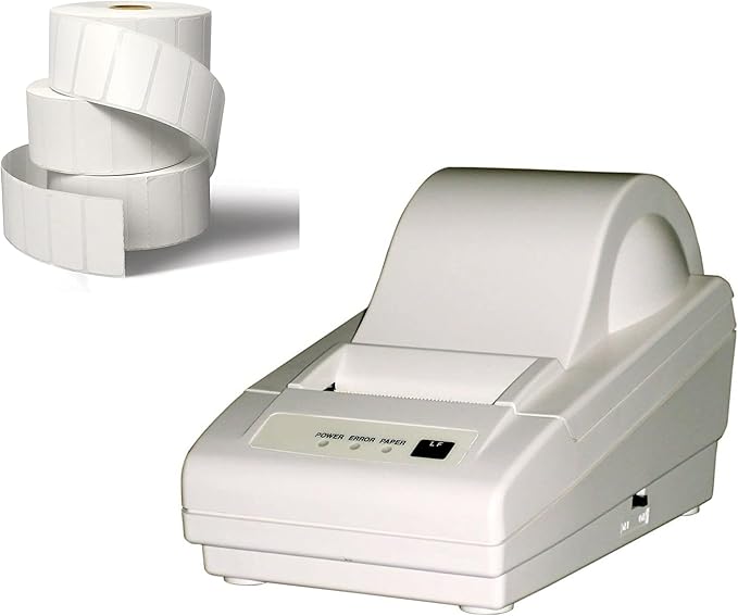 VisionTechShop DLP-50 Label Printer for CAS S2000JR/EC/ED/PB Series, 1 Case of Labels LST-8060