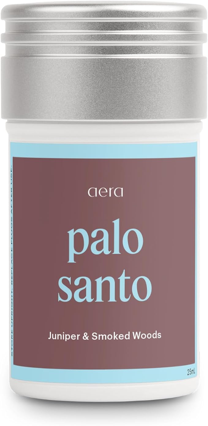 Aera Palo Santo - Essential Oil for Home - Purifying and Cleansing Fragrance - Notes of Palo Santo, Juniper and Peru Balsam - Scent Refill - Works with The Aera Diffuser