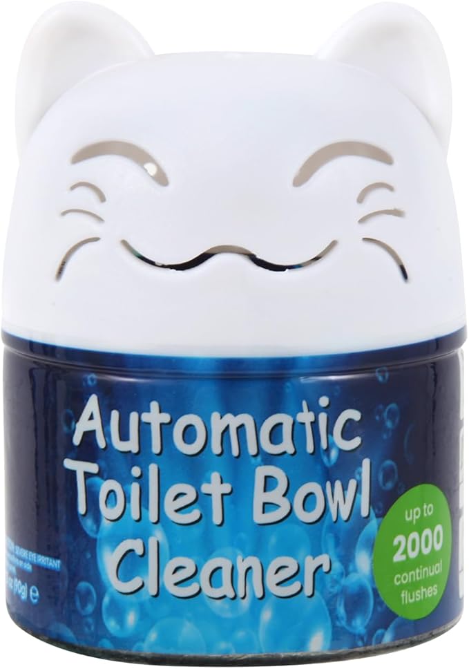 Simple Life Toilet Bowl Cleaner | Automatic Long-Lasting Toilet Bowl Cleaner Tablets | Easy-To-Use, Septic Safe Toilet Cleaner in Bottle | Powerfully Cleans and Prevent Stain Build Up | 1 Count