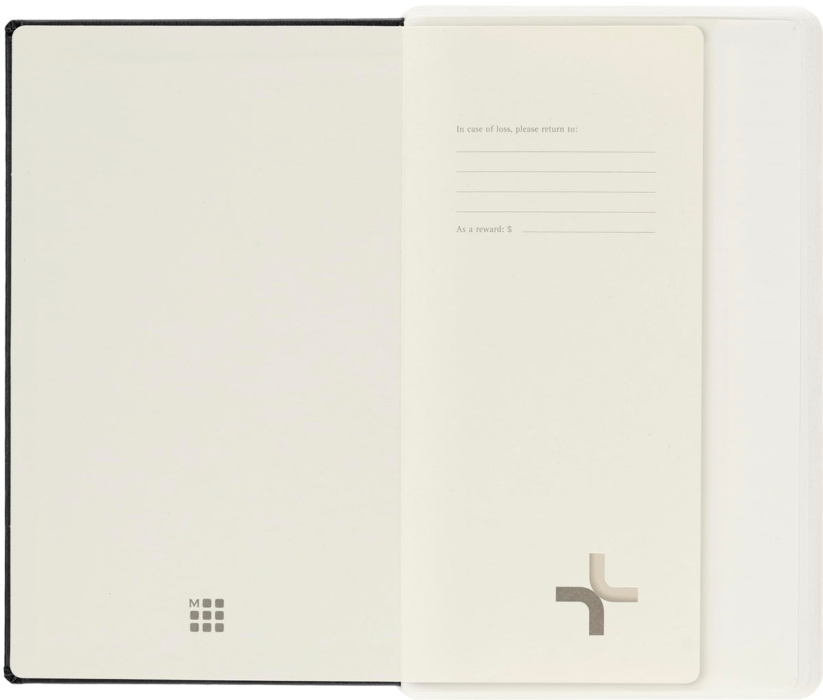 Moleskine Paper Tablet Hard Cover Smart Notebook, Dotted, Large (5" x 8.25") Black - Compatible w/ Moleskine Pen+ Ellipse (Sold Separately) & App, Digitize & Organize Notes, 176 Pages