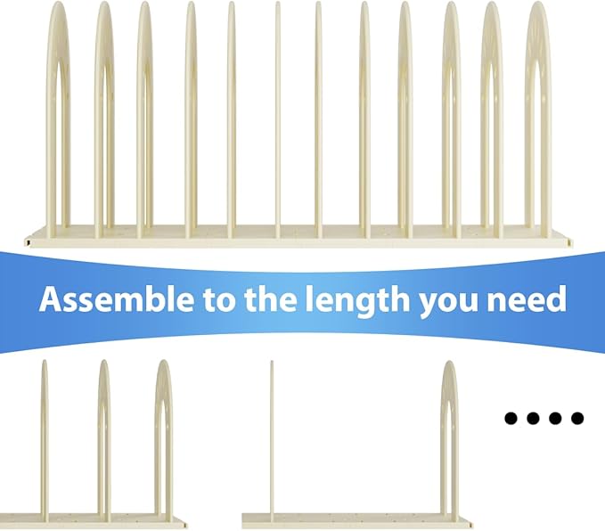 Desk Organizer,Magazine Holder,Desktop File Organizer,Magazine File Holder,Adjustable Vertical File Sorter for Office School and Classroom (white)