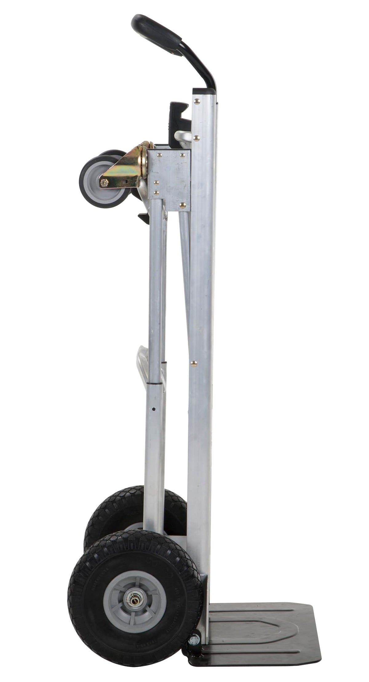 COSCO 4-in-1 Folding Series Hand Truck with Flat-Free Wheels