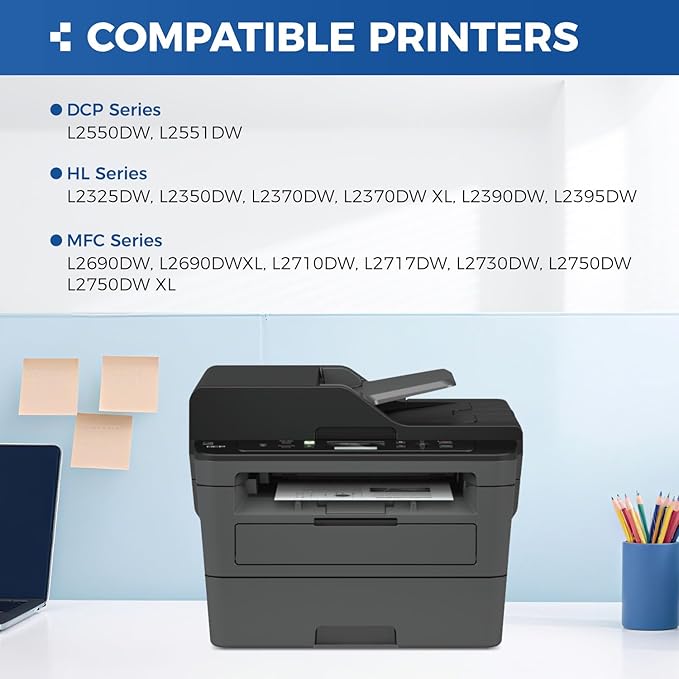 DR730 Drum Unit (Not Toner) 2-Pack Compatible Replacement for Brother DR-730 Imaging Drum MFC-L2710DW MFC-L2750DW DCP-L2550DW HL-L2350DW HL-L2395DW HL-L2370DW HL-L2390DW MFC-L2690DW HL-L2325DW Printer