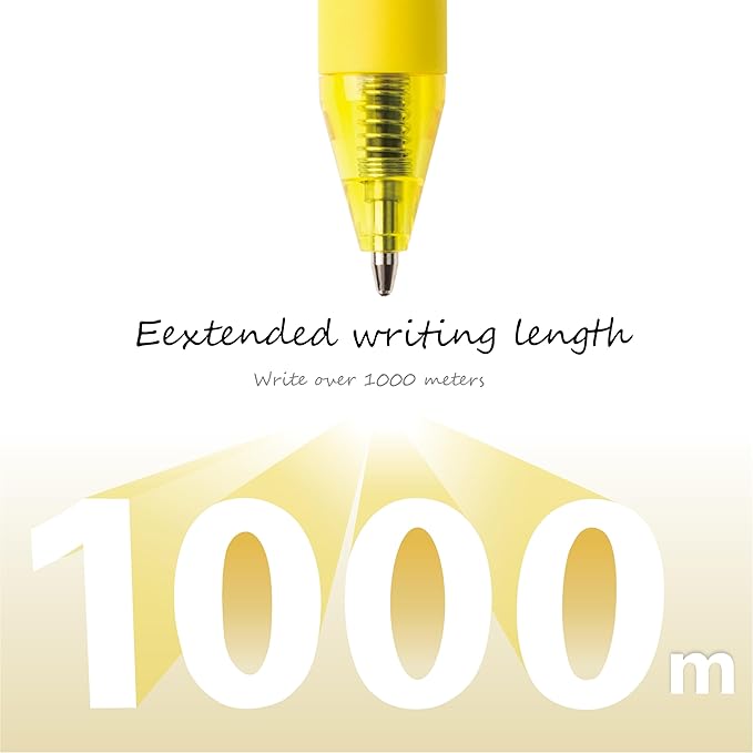 CRYLLIS Pens Bulk, 100Pack Black Pens,Black Ink Ballpoint Pens for Smooth Writing,No Smear,Office Supplies,Back to School Gifts,School Teacher,1.0mm